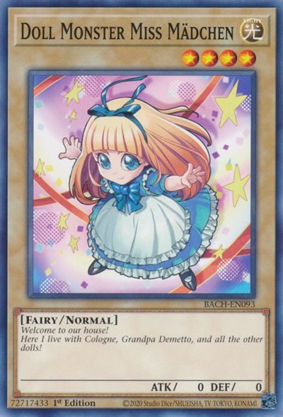 Doll Monster Miss Madchen (Common) [BACH-EN093-C]