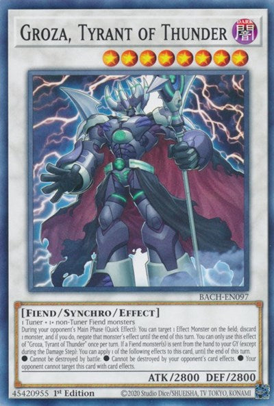 Groza, Tyrant of Thunder (Common) [BACH-EN097-C]