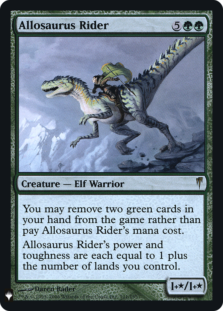 Allosaurus Rider [PLST-CSP-101]