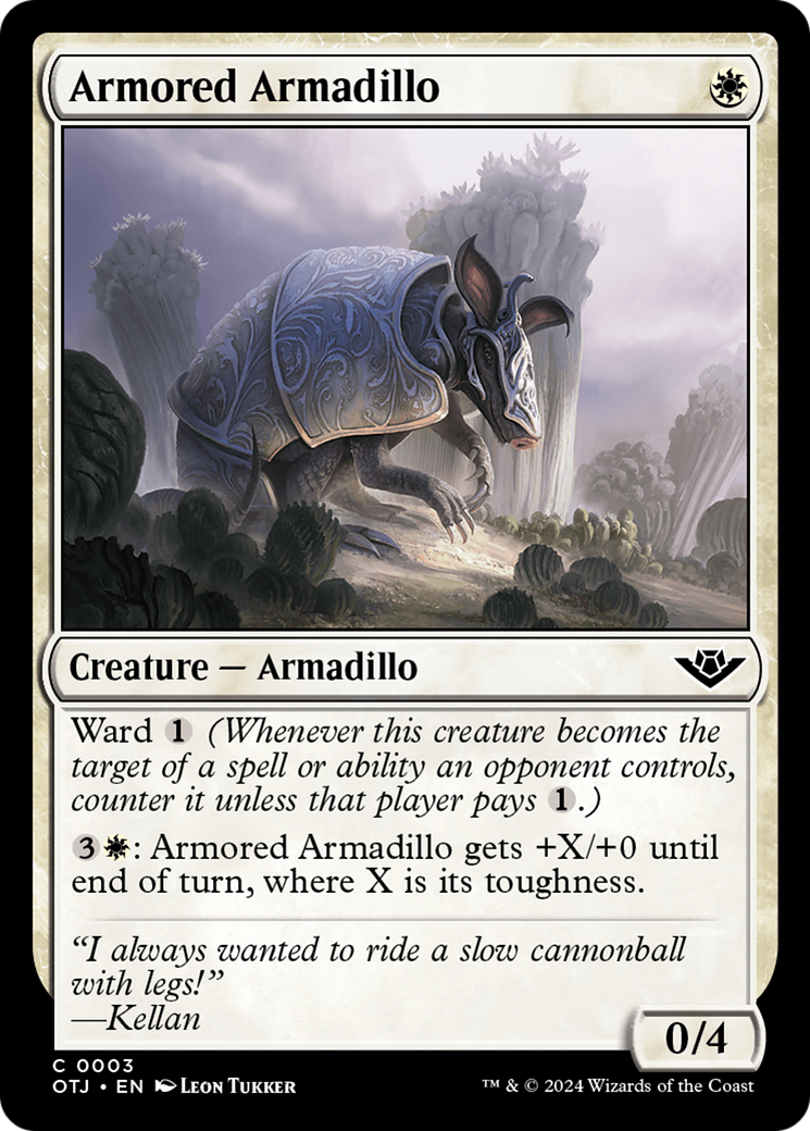 Armored Armadillo [OTJ-3]