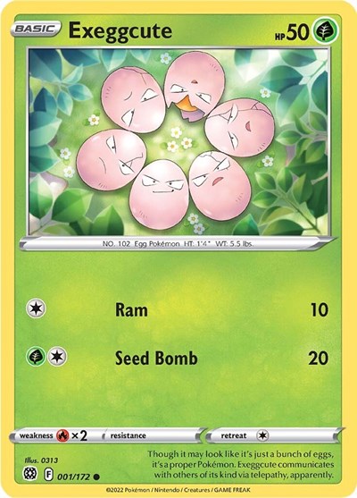 Exeggcute - 001/172 (Common) [BRS-001-C]