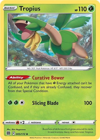 Tropius - 005/172 (Uncommon) [BRS-005-U]