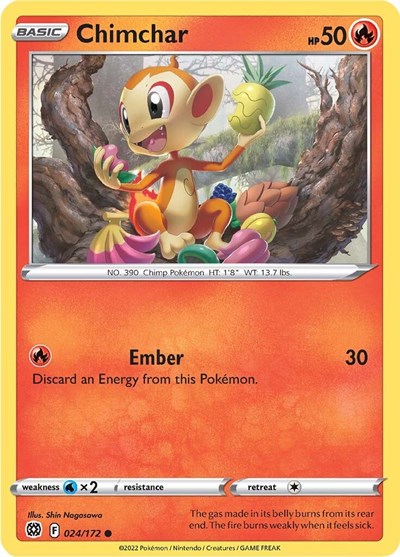 Chimchar - 024/172 (Common) [BRS-024-C]