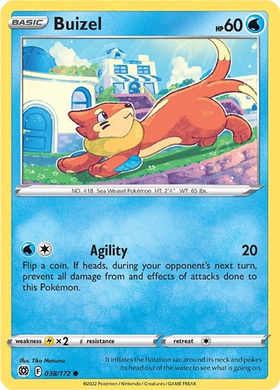 Buizel - 038/172 (Common) [BRS-038-C]