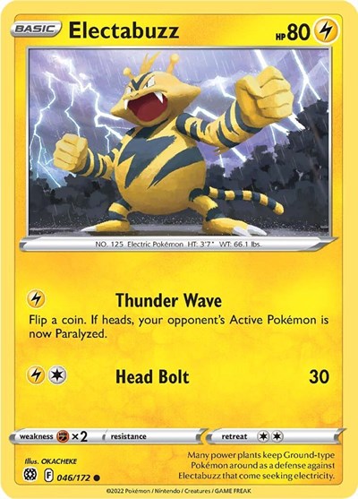 Electabuzz - 046/172 (Common) [BRS-046-C]