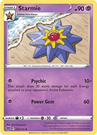 Starmie - 055/172 (Uncommon) [BRS-055-U]
