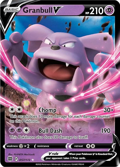 Granbull V - 057/172 (Ultra Rare) [BRS-057-UR]