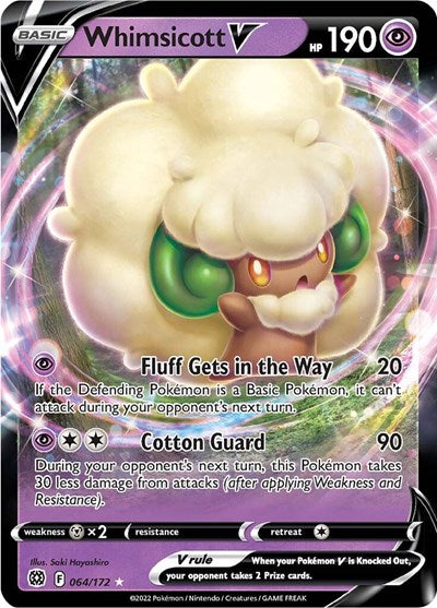Whimsicott V - 064/172 (Ultra Rare) [BRS-064-UR]
