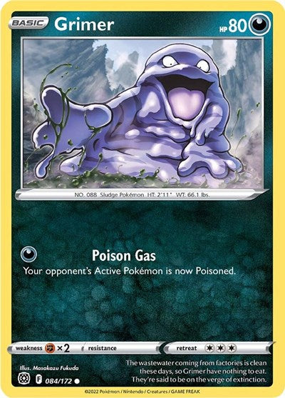 Grimer - 084/172 (Common) [BRS-084-C]