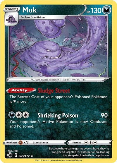 Muk - 085/172 (Rare) [BRS-085-R]