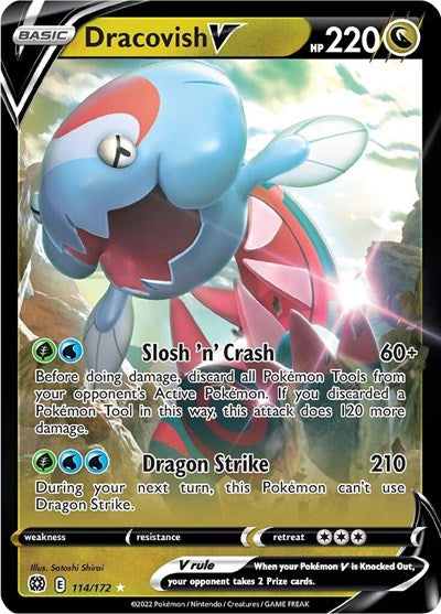 Dracovish V - 114/172 (Ultra Rare) [BRS-114-UR]