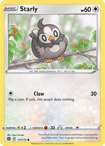 Starly - 117/172 (Common) [BRS-117-C]