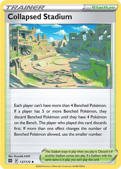 Collapsed Stadium - 137/172 (Uncommon) [BRS-137-U]
