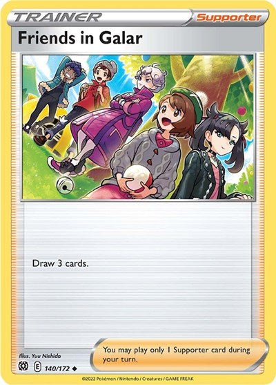 Friends in Galar - 140/172 (Uncommon) [BRS-140-U]