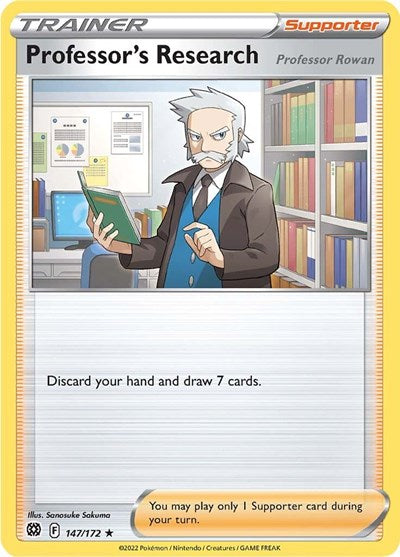 Professor's Research - 147/172 (Holo Rare) [BRS-147-HR]