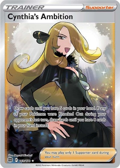 Cynthia's Ambition - 169/172 (Ultra Rare) [BRS-169-UR]