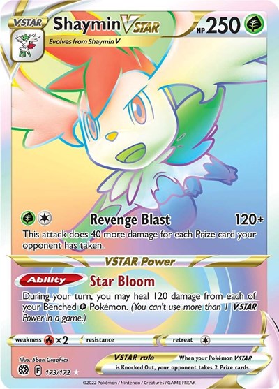 Shaymin VSTAR - 173/172 (Secret Rare) [BRS-173-SR]