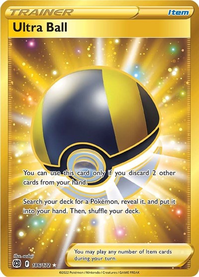 Ultra Ball - 186/172 (Secret Rare) [BRS-186-SR]