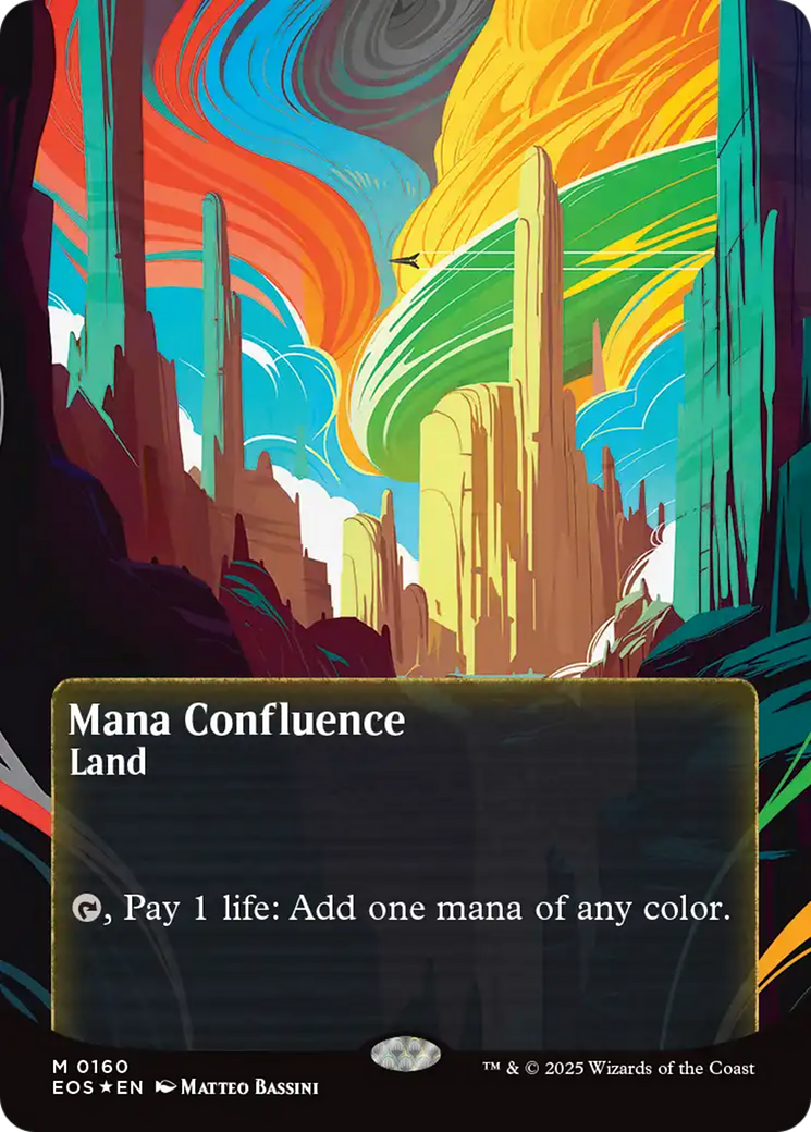 Mana Confluence - Borderless - Galaxy Foil - Full Art [EOS-160]