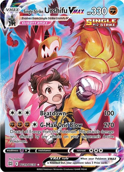 Single Strike Urshifu VMAX - TG19/TG30 (Ultra Rare) [BRS-TG19-UR]
