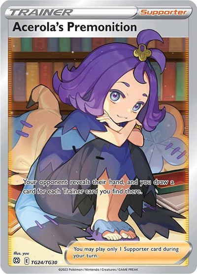 Acerola's Premonition - TG24/TG30 (Ultra Rare) [BRS-TG24-UR]