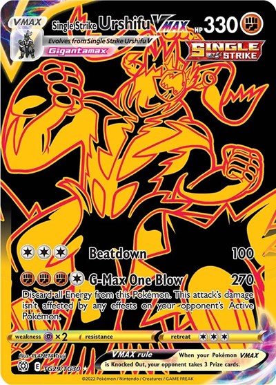 Single Strike Urshifu VMAX - TG29/TG30 (Ultra Rare) [BRS-TG29-UR]
