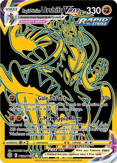 Rapid Strike Urshifu VMAX - TG30/TG30 (Ultra Rare) [BRS-TG30-UR]