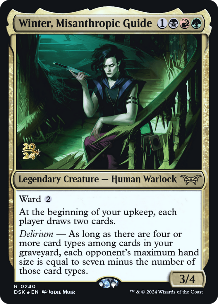 Winter, Misanthropic Guide - Prerelease Promo [PDSK-240s]