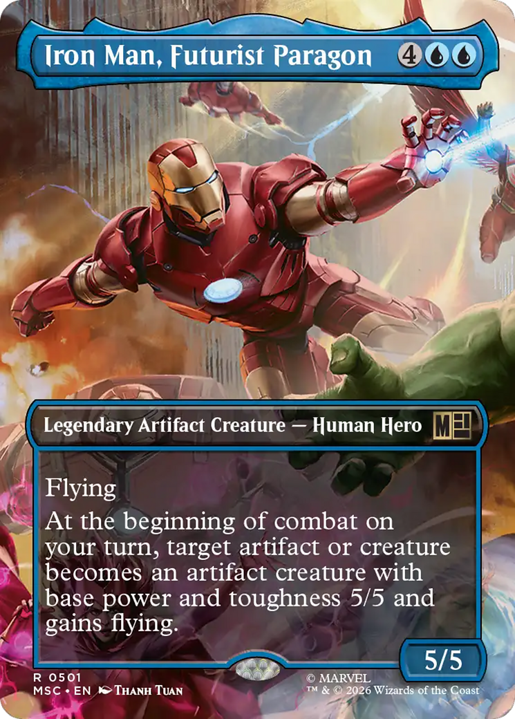 Iron Man, Futurist Paragon - Borderless [MSC-501]