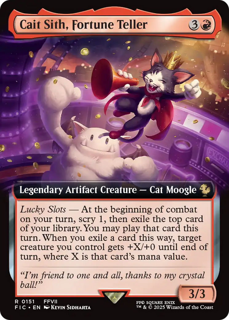 Cait Sith, Fortune Teller - Extended Art [FIC-151]