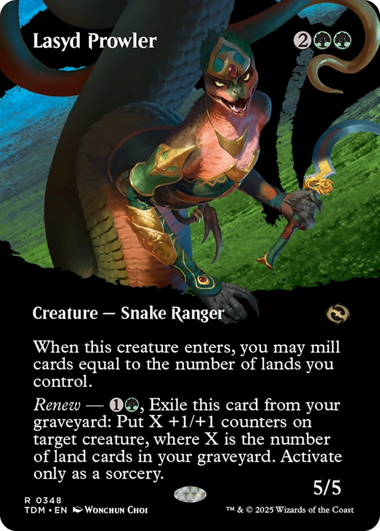 Lasyd Prowler - Borderless - Showcase - Full Art [TDM-348]