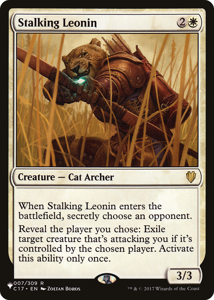 Stalking Leonin [PLST-C17-7]