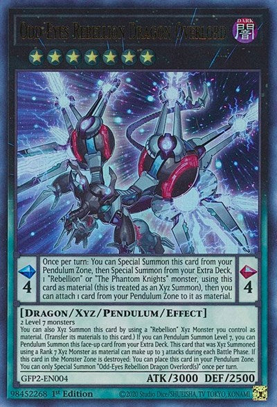 Odd-Eyes Rebellion Dragon Overlord (Ultra Rare) [GFP2-EN004-UR]