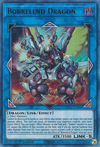Borrelend Dragon (Ultra Rare) [GFP2-EN006-UR]