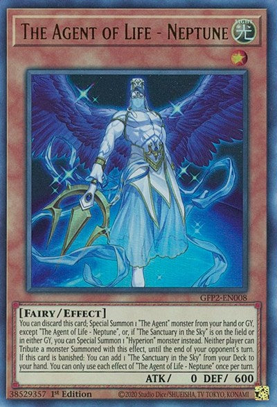 The Agent of Life - Neptune (Ultra Rare) [GFP2-EN008-UR]