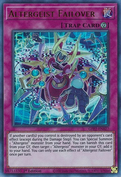 Altergeist Failover (Ultra Rare) [GFP2-EN027-UR]