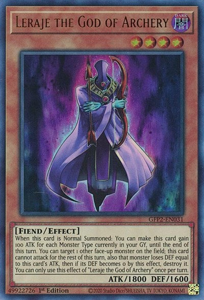Leraje the God of Archery (Ultra Rare) [GFP2-EN031-UR]