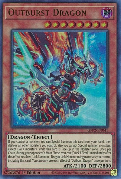 Outburst Dragon (Ultra Rare) [GFP2-EN041-UR]