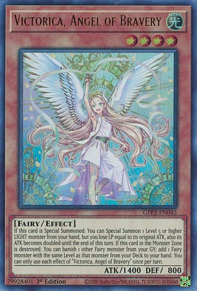 Victorica, Angel of Bravery (Ultra Rare) [GFP2-EN042-UR]