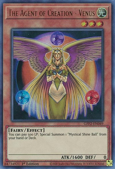 The Agent of Creation - Venus (Ultra Rare) [GFP2-EN049-UR]