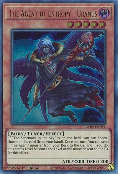 The Agent of Entropy - Uranus (Ultra Rare) [GFP2-EN054-UR]