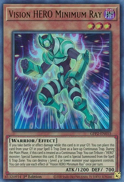 Vision HERO Minimum Ray (Ultra Rare) [GFP2-EN055-UR]