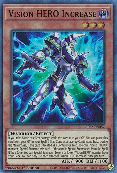 Vision HERO Increase (Ultra Rare) [GFP2-EN057-UR]
