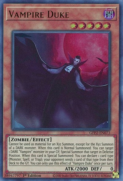 Vampire Duke (Ultra Rare) [GFP2-EN073-UR]