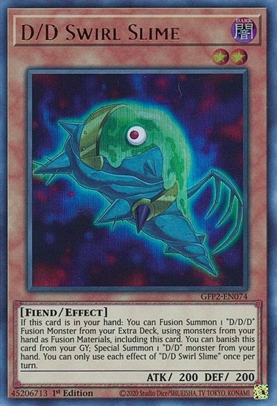 D/D Swirl Slime (Ultra Rare) [GFP2-EN074-UR]
