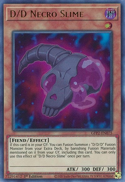 D/D Necro Slime (Ultra Rare) [GFP2-EN075-UR]
