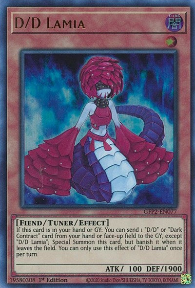 D/D Lamia (Ultra Rare) [GFP2-EN077-UR]