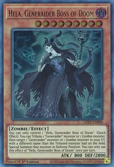 Hela, Generaider Boss of Doom (Ultra Rare) [GFP2-EN090-UR]