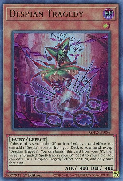 Despian Tragedy (Ultra Rare) [GFP2-EN096-UR]