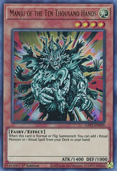 Manju of the Ten Thousand Hands (Ultra Rare) [GFP2-EN099-UR]